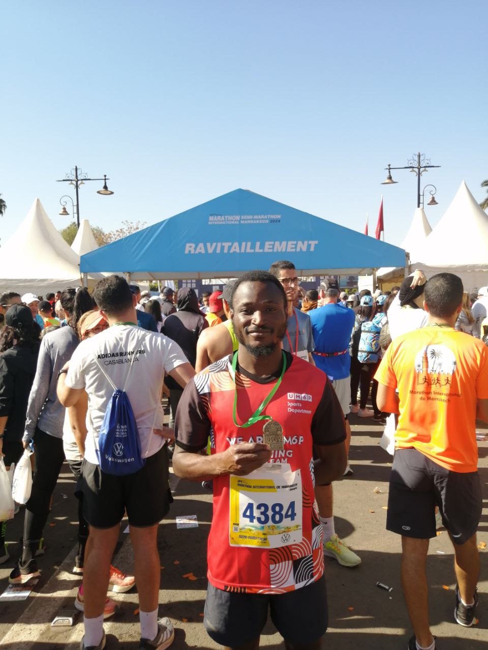 Semi-Marathon Finish